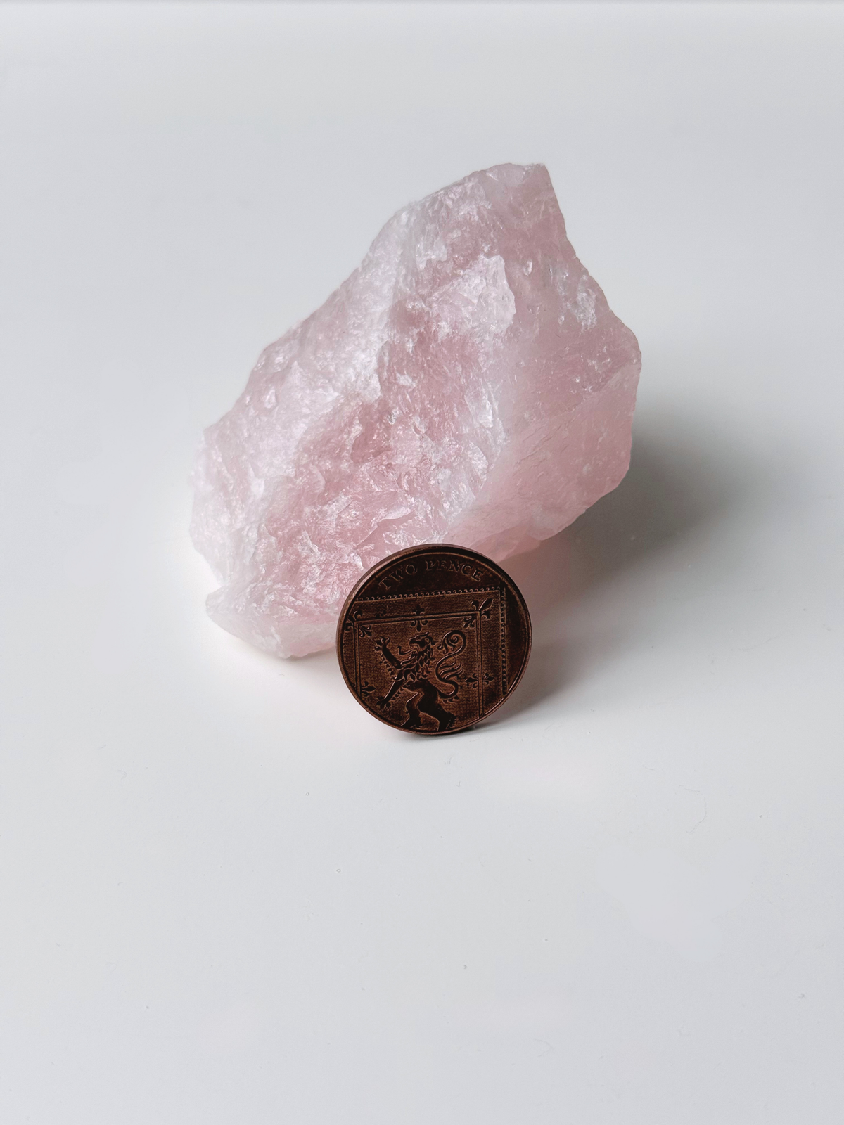 rose quartz chunks image 4