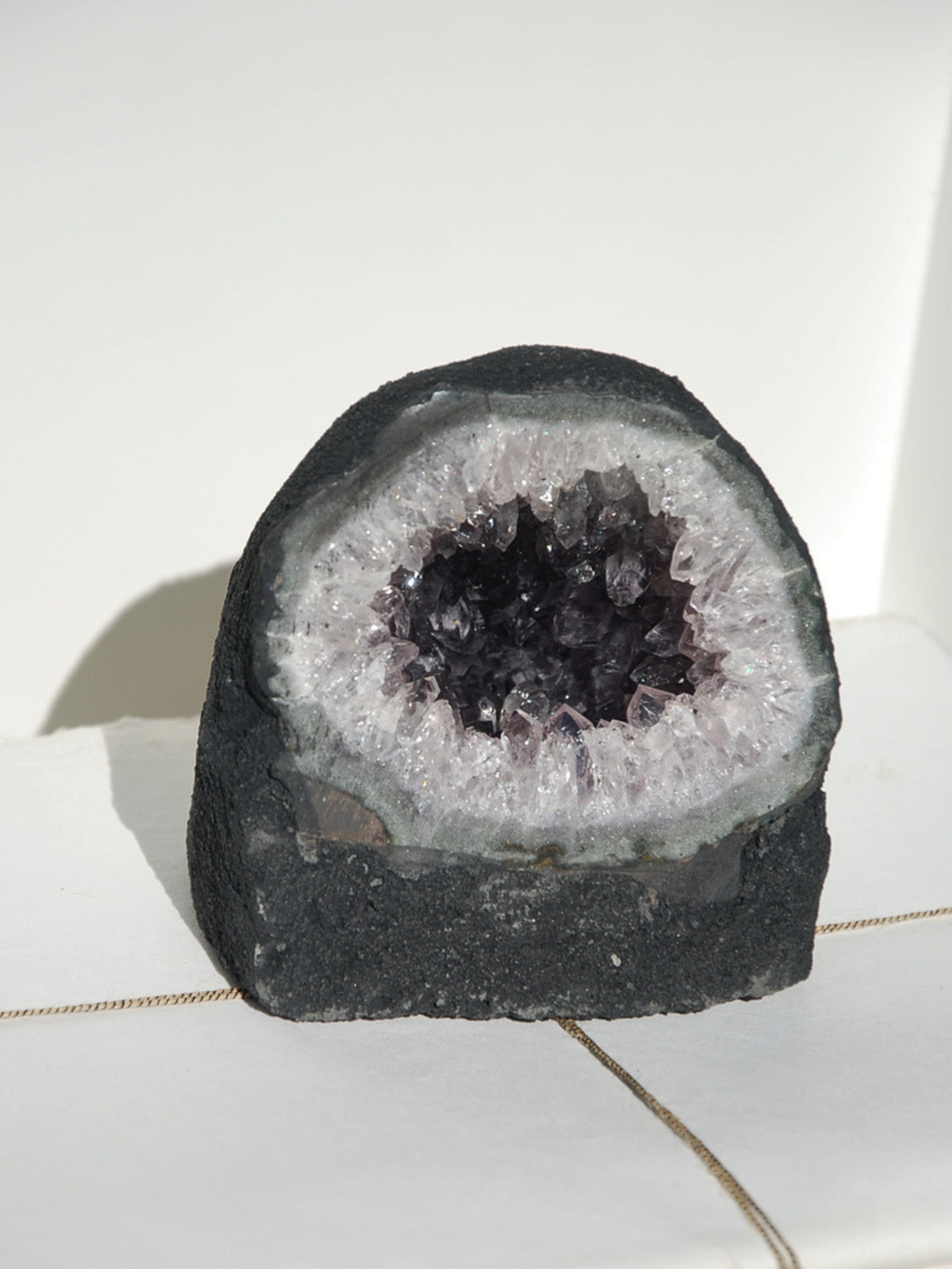 Amethyst Geode with Cut Base image 1