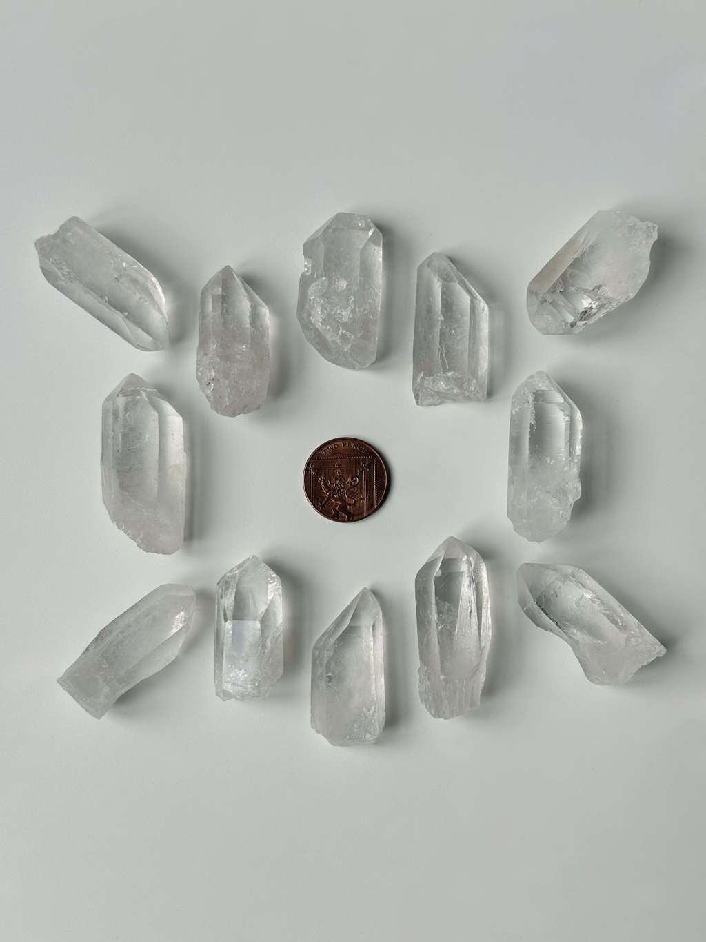 clear quartz points image 1