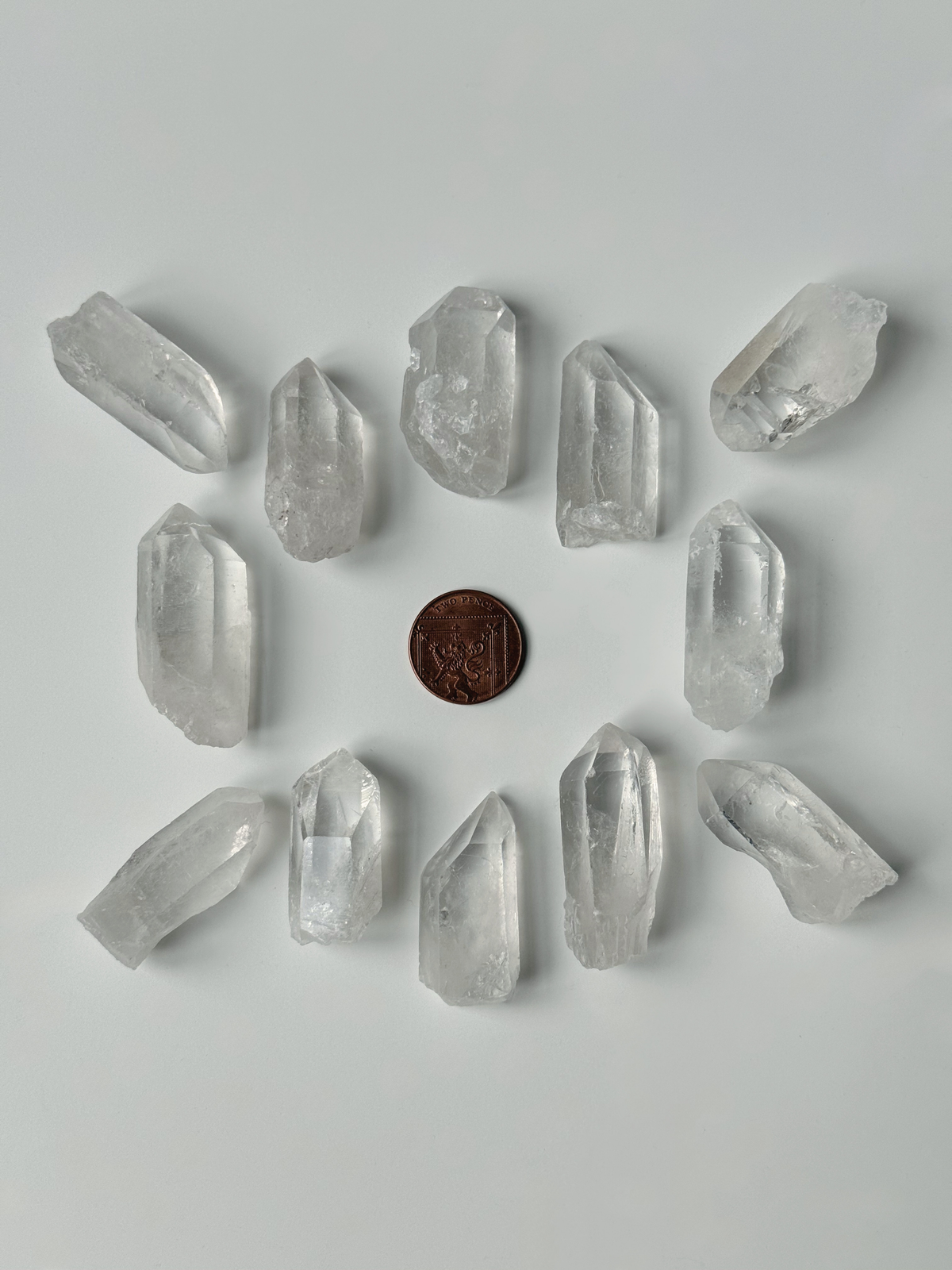 clear quartz points image 1