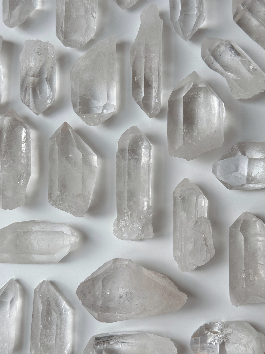 clear quartz points image 0