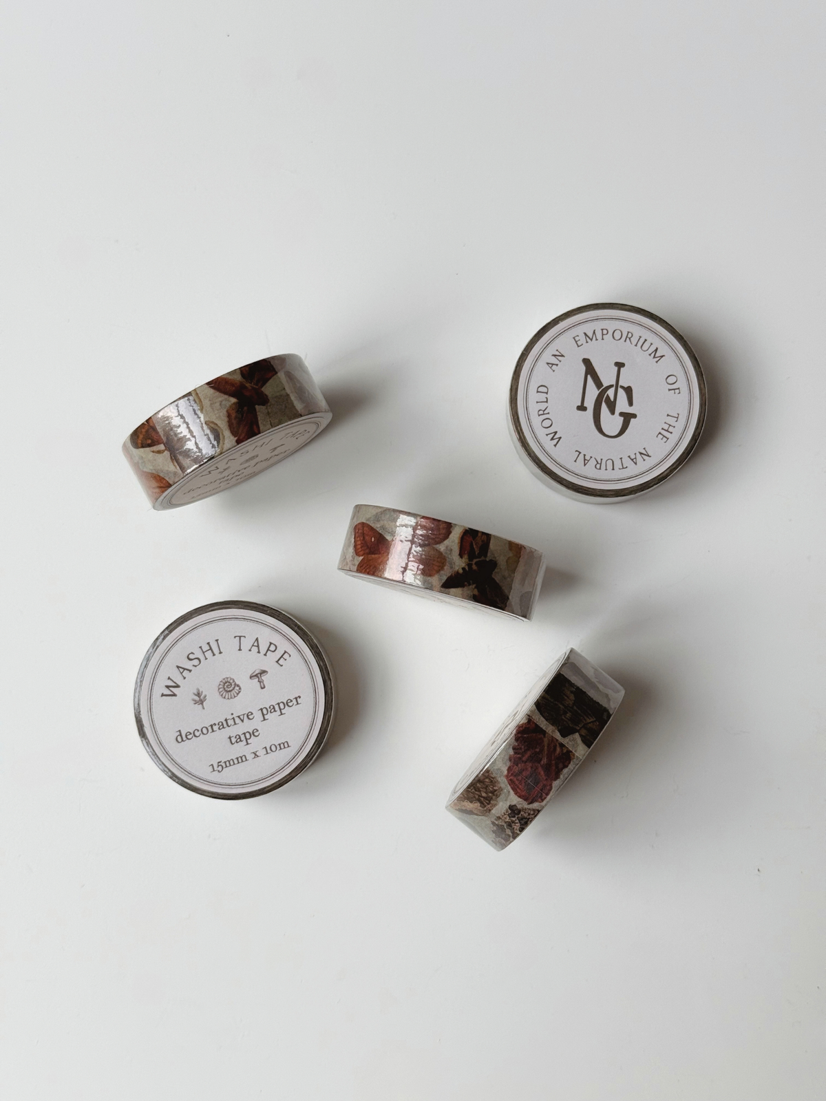 vintage-inspired washi tape by The Naturalist's Guild image 0